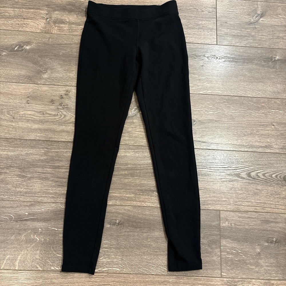Express Black Cotton Leggings